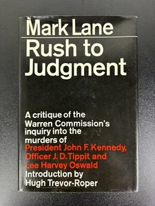 Rush to Judgment - Mint Condition (1st print) Holt Rinehart Winston, 1966 - Picture 1 of 11