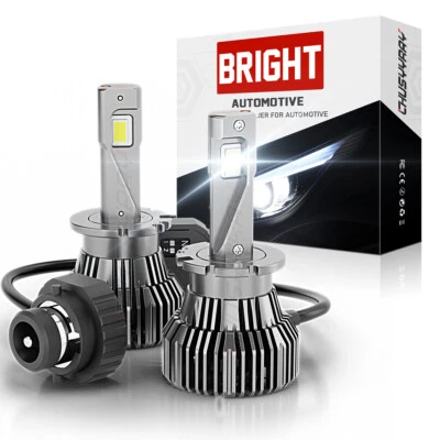 For INFINITI QX56 2004-2010 2pc D2S Xenon HID LED Headlight Hi Low Beam Bulb Kit - Image 1 of 4