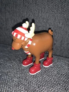 Rudolph Santa Hat Christmas Pooping Funny Toy MSRF. INC. Figure (No Pellets) - Picture 1 of 4