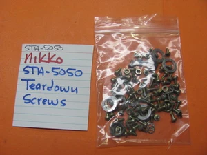 📈TEARDOWN SCHRAUBEN NIKKO STA-5050 EMPFÄNGER OEM SCHRAUBEN HARDWARE VON TEARDOW - Bild 1 von 1