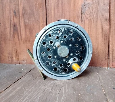 Medallista Early Pflueger No. Carrete de pesca con mosca 1496 4" EE. UU. Trucha Grayling. ¡Raro! Foto 1 de 4