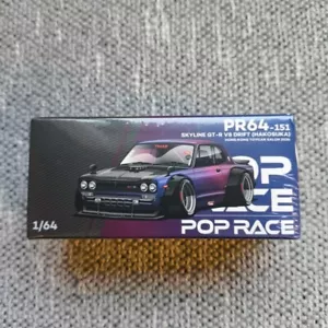 Pop Race Nissan Skyline GT-R V8 Drift Hakosuka Magic Purple HK Exclusive PopRace - Picture 1 of 2