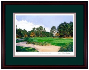 Pinehurst NO. 2 - 5th Hole Signed & Number Limited Edition Litho - Picture 1 of 3