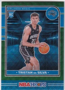 Panini Hoops NBA 2024-25 No. 248 Tristan da Silva Rookie Green 21/25 - Bild 1 von 2