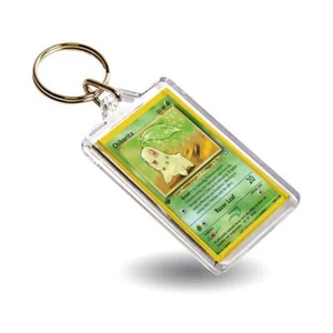 Pokemon Chikorita TCG Karte inspiriert Schlüsselanhänger / Key Chain Classic Style - Bild 1 von 2