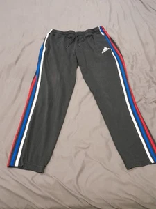 Adidas Tiro 19 Soccer Training Pants Black Red White USA Stripes Size XL - Picture 1 of 7