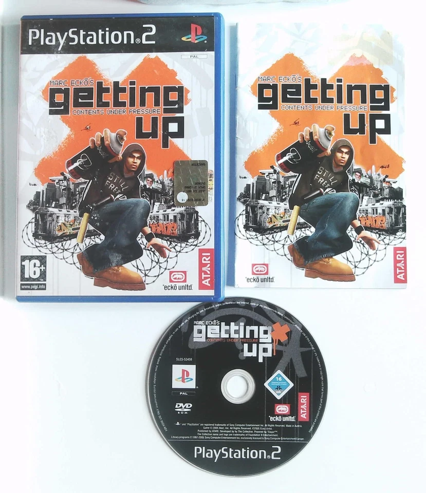 PS2 : Marc Ecko's GETTING UP Contents under Pressure Completo ITA PLAYSTATION 2 - Immagine 1 di 2