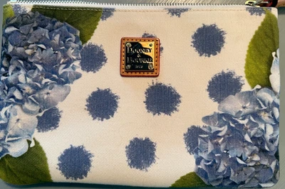Dooney & Bourke  Floral/ Hydrangea Clutch/purse/bag with carry strap NWT - Image 1 of 4