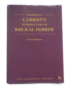 Kommentierter Schlüssel zu Lambdins Einführung in das biblische Hebräisch-Williamson Taschenbuch - Bild 1 von 6