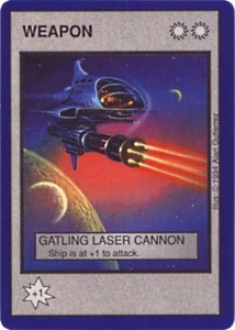 Gatling Laser Cannon - SotG Base Set - Star of the Guardians CCG - Picture 1 of 6
