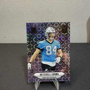 2025 Panini Donruss Elite #194 Mitchell Evans Lavender Pyramids /649 Rookie RC - Bild 1 von 2