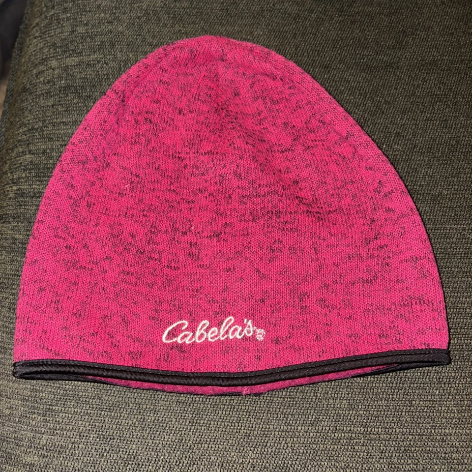 Cabelas Beanie Women's Hot Pink Fleece Lightweight Hat One size - Image 1 of 4