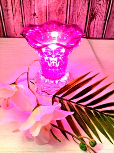 Lámpara táctil aroma cera tarta perfumada calentador de aceite quemador eléctrico (con aceite gratis) - Imagen 1 de 3