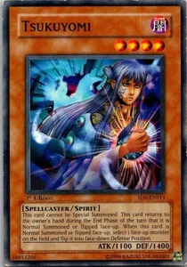 Tsukuyomi SD6-EN011 Structure Deck: Spellcaster's Judgment 1st Edition Yugioh MP - Picture 1 of 2