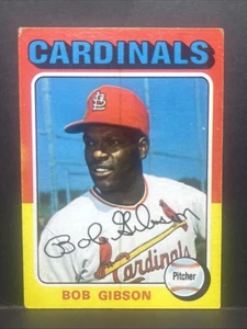 1975 Topps #150 Bob Gibson (A) - Picture 1 of 2