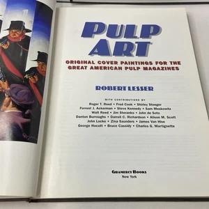PULP ART: Cover Paintings for Great American Pulp Magazines- R. Lesser - Picture 1 of 12