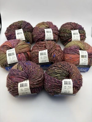 Lote de 8 hilados Berroco Lodge tono voluminoso 7422 secuoya 50 g 98 yardas descontinuados Foto 1 de 4