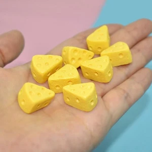 50 Piezas Pasteles de Simulación de Tarta de Queso de Imitación Miniatura Niño Falso - Imagen 1 de 12