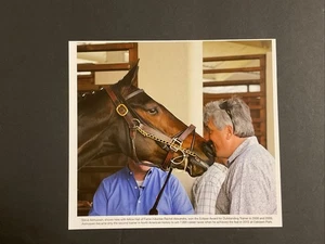 RACHEL ALEXANDRA STEVE ASMUSSEN photo Horse Racing CHAMPIONS - Picture 1 of 2