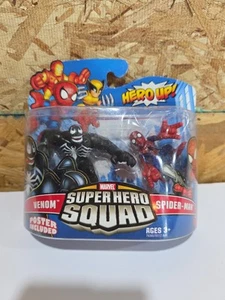 Hasbro Marvel Superhero Squad Series 7 Modellino Mini Spider-Man Venom - Foto 1 di 3