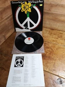 VARIOUS - CANEUON HEDDWCH- 1985 First Press - SAIN 1320 H-B - Picture 1 of 9