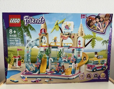 LEGO Friends: Summer Fun Water Park 41430 Building Kit 1001 Pcs Playset Retired - Image 1 of 4