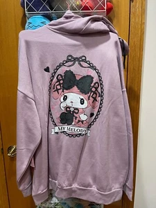Hot Topic My Melody Lace Ear Hoodie - XL - Picture 1 of 6