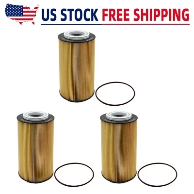 ⭐3X⭐Oil Filter Element 2234788 2234788PE For PETERBILT 567 579 587 Truck Foto 1 de 4