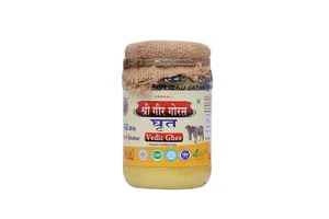 Vedic A2 Gir Cow's Ghee | 500 ml {17.63 Oz} | Clarified Butter | Desi Ghee | - Picture 1 of 6