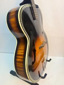 1950s-60s Harmony H1215 Archtop Tenor Guitar Sunburst - Picture 1 of 19