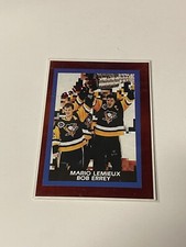 1991 Ballstreet Red Foil Promo Mario Lemieux **024722