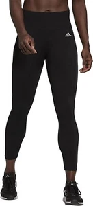 NWT adidas Womens Lightweight High Rise 3-Stripe 7/8 Leggings Size S $60 1B154 - Picture 1 of 4