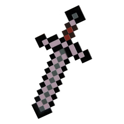 Minecraft Kunststoff-Replik Nether Sword Schwert 51 cm - Bild 1 von 3