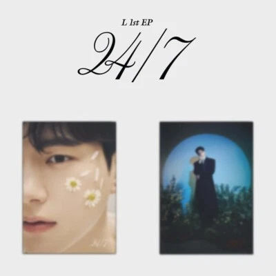 L KIM MYUNG SOO 1st EP Album 24/7 Random Ver. CD+P.Book+P.Card+Polaroid+F.Poster - Image 1 of 4