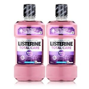 Listerine Total Care 500ml - Erhält das Zahnfleisch gesund (2er Pack)