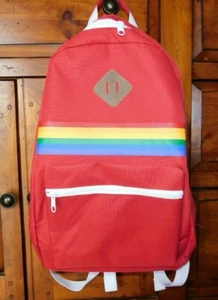 A-Lab Barbara Rainbow Red Backpack Brand New - Picture 1 of 2
