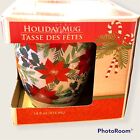Poinsettia Holliday Coffee/ Tea/ Coco 12Oz Cup/Mug In Gift Giving Box- New