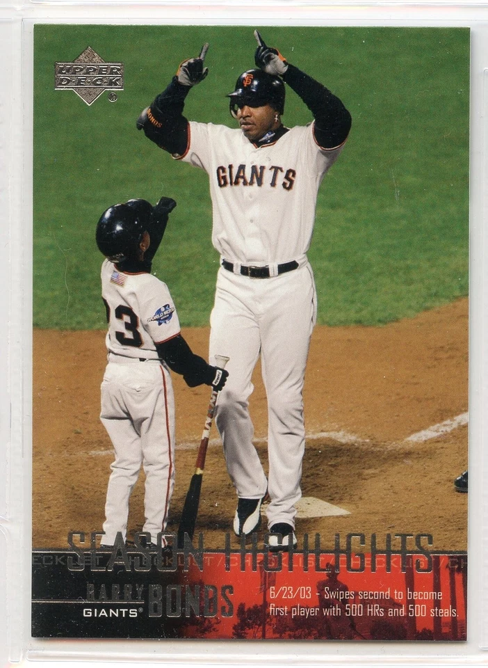 2004 Upper Deck Baseball - #262 - Barry Bonds - San Francisco Giants - Image 1 of 1