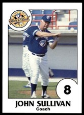 1990 Toronto Blue Jays Fire Safety John Sullivan Toronto Blue Jays #8