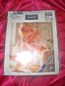 KUNERT La Mode Poesie edle halterlose Nylons Strümpfe Gr. 8,5-9 weiß 15 den OVP - Bild 1 von 2
