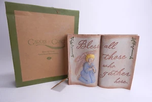 Garden of Grace Bless Book Resin Angel w/Wings Wall Hanging or Can use in Stand - Picture 1 of 6