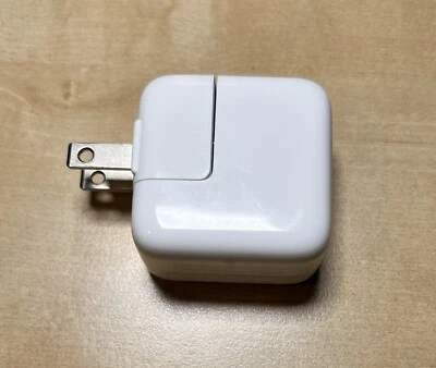 Adaptador de corriente cargador de pared USB único Apple 12W (MD836LL/A - A1401) - blanco Foto 1 de 3