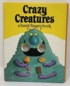 1986 Crazy Creatures A Funny Fingers Board Book PSS Surprise Dean Walley - Bild 1 von 12