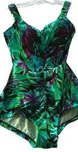 Maxine of Hollywood Badeanzug Gr. 10, Einteiler mehrfarbig Muster - Bild 1 von 5