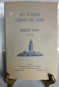 1946 Musik für Nebraska Grundschulkinder Anfang Buch eins Intro - Bild 1 von 4