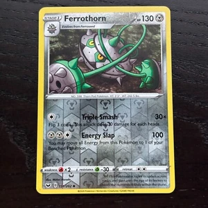 Ferrothorn 131/202 Pokemon Sword & Shield Base Set Reverse Holo Uncommon NM - Picture 1 of 2