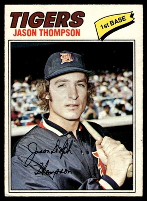 1977 O-Pee-Chee Jason Thompson Rookie Detroit Tigers #64 - Image 1 of 2