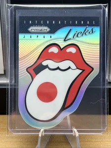 Japan 2025 Panini Prizm The Rolling Stones International Licks Die Cut Silver - Picture 1 of 4