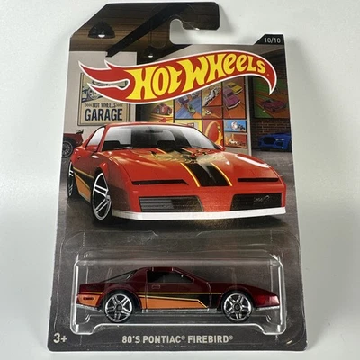 2016 Hot Wheels Garage Series 10/10 80's PONTIAC FIREBIRD *Walmart Exclusive E2 - Image 1 of 4