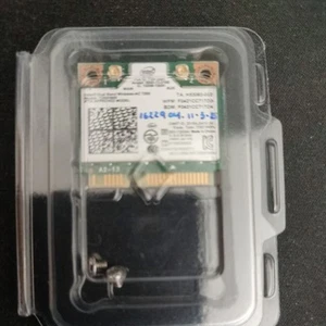 CARTE RÉSEAU WIFI DEMI MINI ORDINATEUR PORTABLE INTEL DUAL BAND AC7260 + BT 4.0 - Photo 1/1